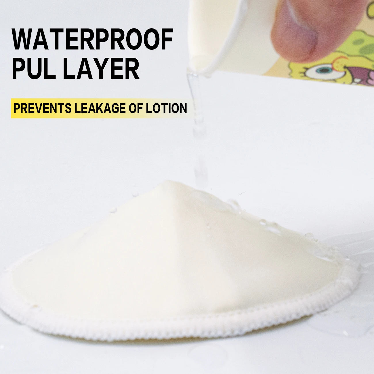 CloudTouch™ Bamboo Pads (2-Pack) Washable, Organic & Ultra-Absorbent